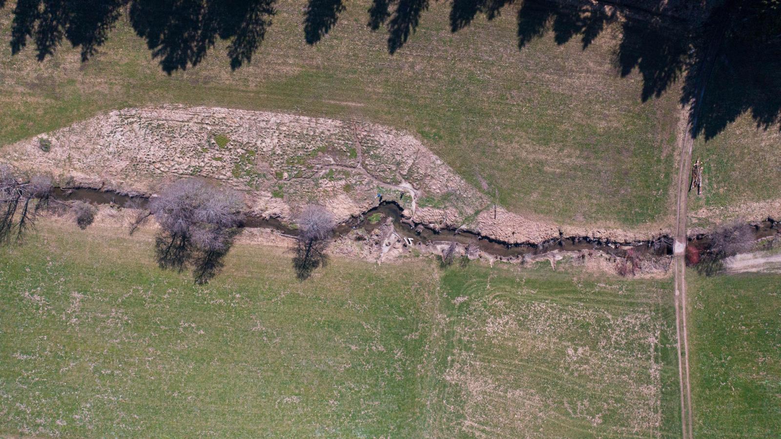 Territoire de castors au Rotbach BE (© Christof Angst)