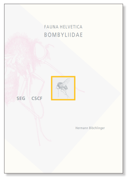 Couverture de la publication: Fauna Helvetica 34 - Bombyliidae