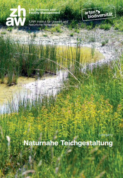 Titelbild Broschüre Naturnahe Teichgestaltung